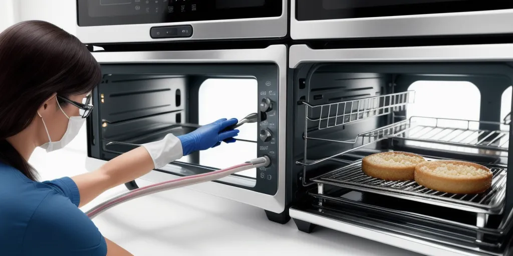 What maintenance is needed for toaster ovens?