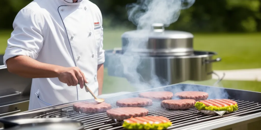 How can i prevent the hamburgers from burning?